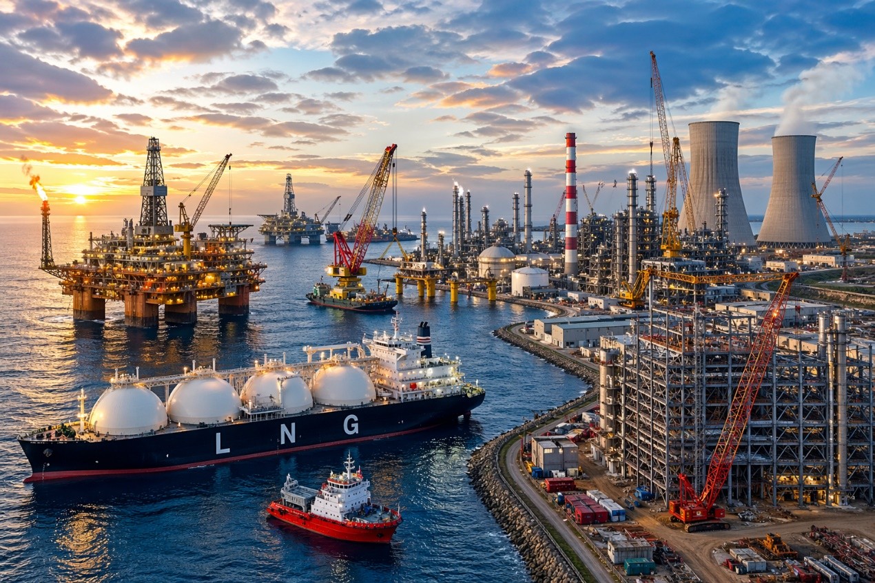 Oil and gas facility maintenance and construction